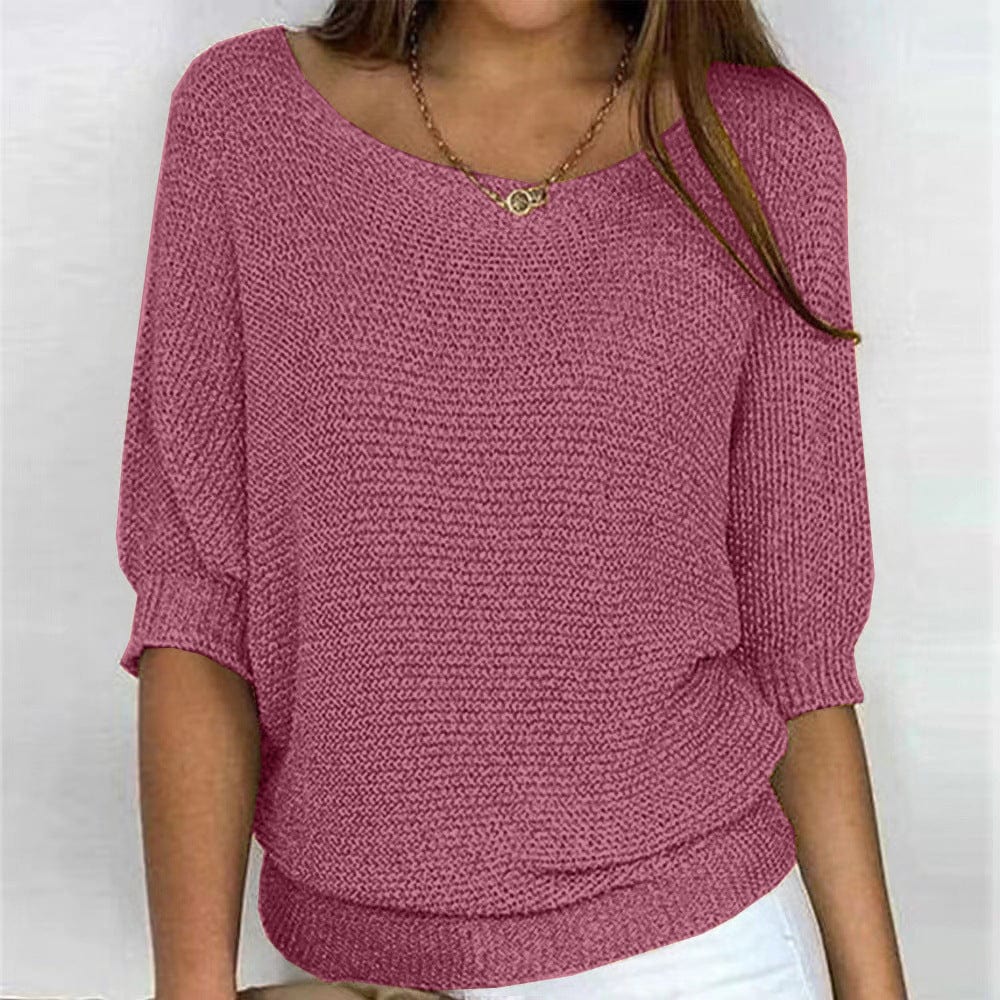 Wanda | Lekki sweter na wiosnę – miękki, elegancki i przewiewny